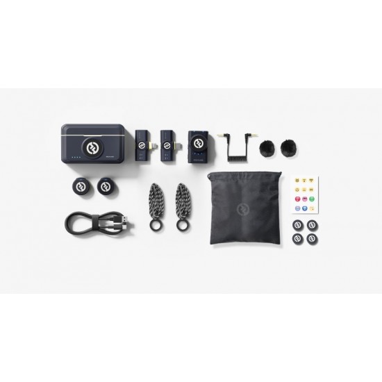 Hollyland LARK M2 DUO 2-Person Wireless Combo Microphone